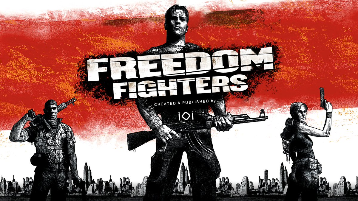 IOInteractive's tweet photo. 18 years ago today, Chris Stone. took. back. liberty!

Happy anniversary OG Release of Freedom Fighters 🍾🔥 https://t.co/gmQuTCIzSh
