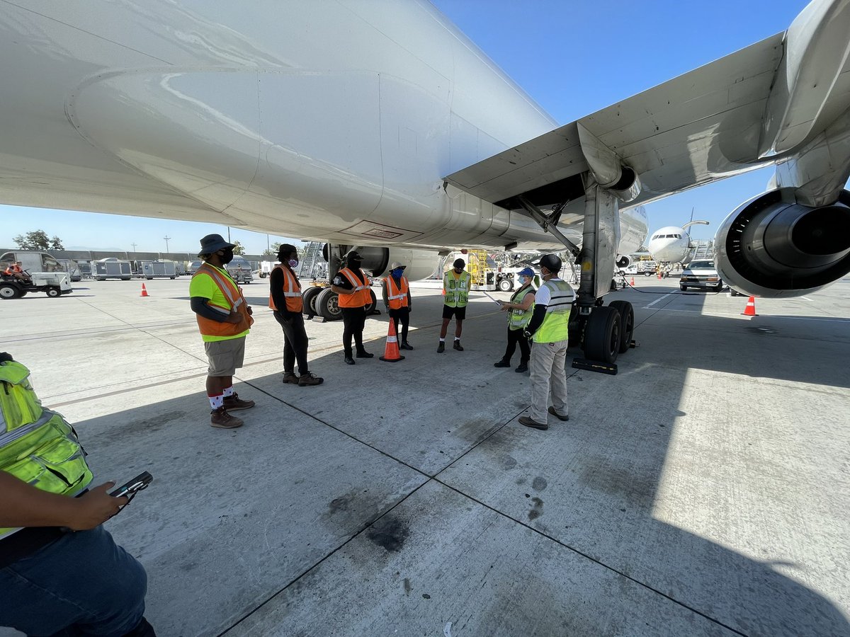 Going over prevention Tuesday while  seeking shade!