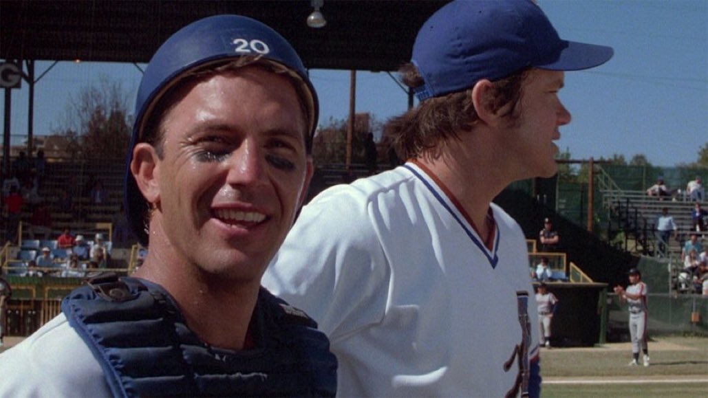Man that ball got outta here in a hurry, you know anything that travels that far oughta have a damn stewardess on it, don't you think? -Bull Durham