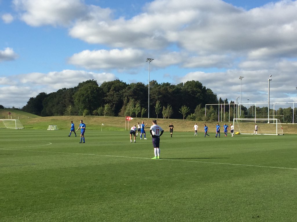 ⚽️ | 3-7 | 87mins | Another goal for the @England Away team. No 6 Jason Gibbs latches onto a perfect cut back to slot home.