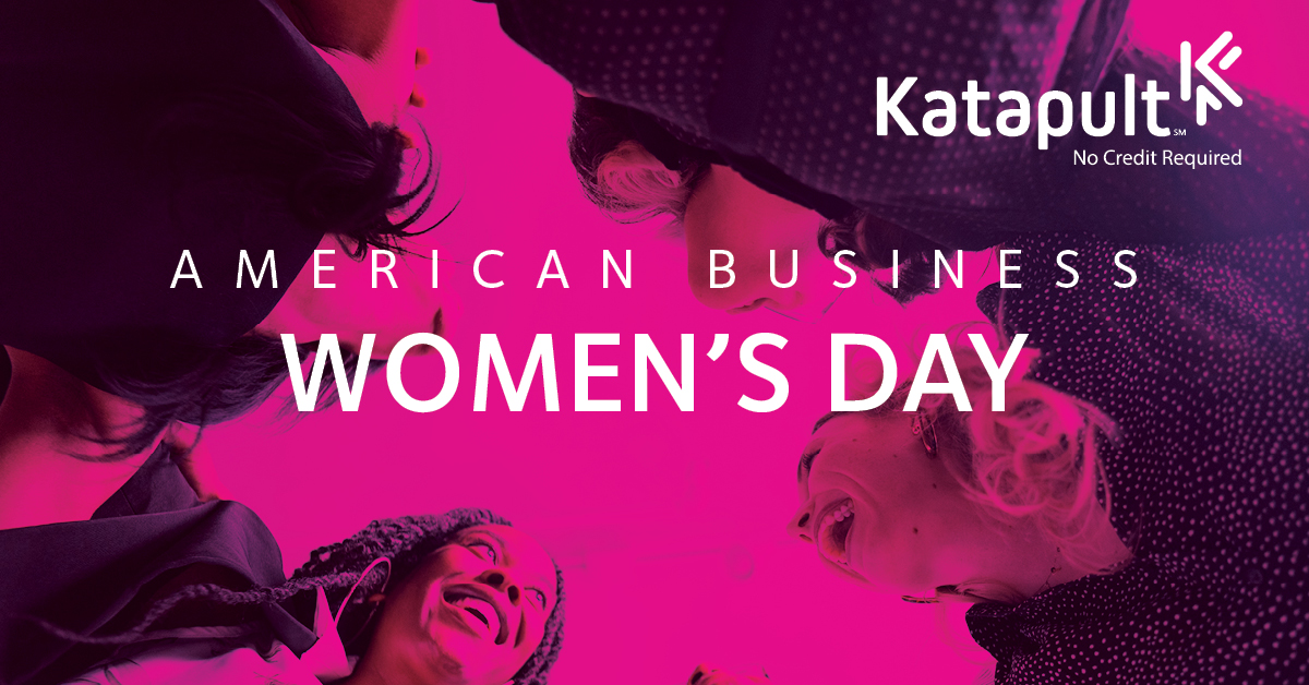 It’s American Business Women’s Day! We are proud to have several women on our leadership team at Katapult and to contribute to a diversified workforce! 

#girlpower #americanbusinesswomensday #womeninbusiness