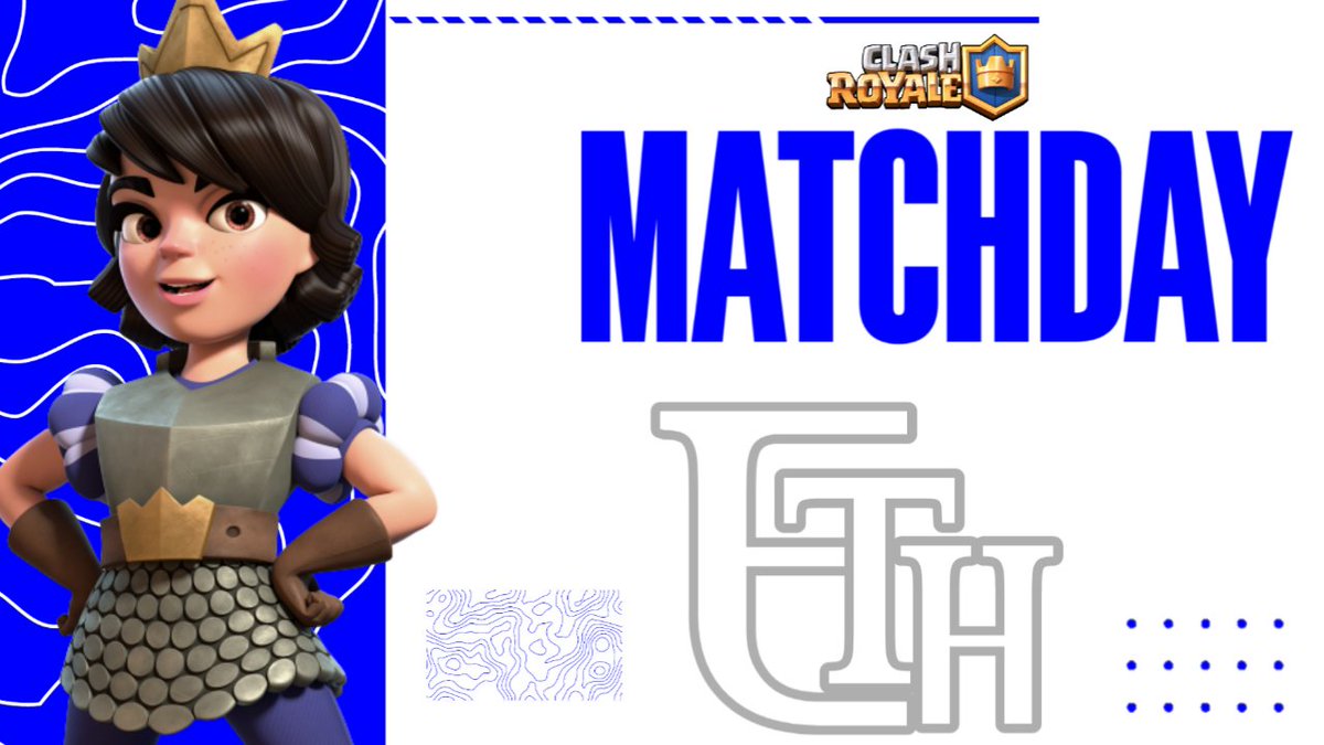 ⚔️MATCH DAY⚔️

🎮| #ClashRoyale

🏆| <a href="/RoyaleLeague_Pl/">Royale League: Poland</a>

⏰| 6:40pm CET

🆚| WvS

📺| youtube.com/channel/UCIHDs…