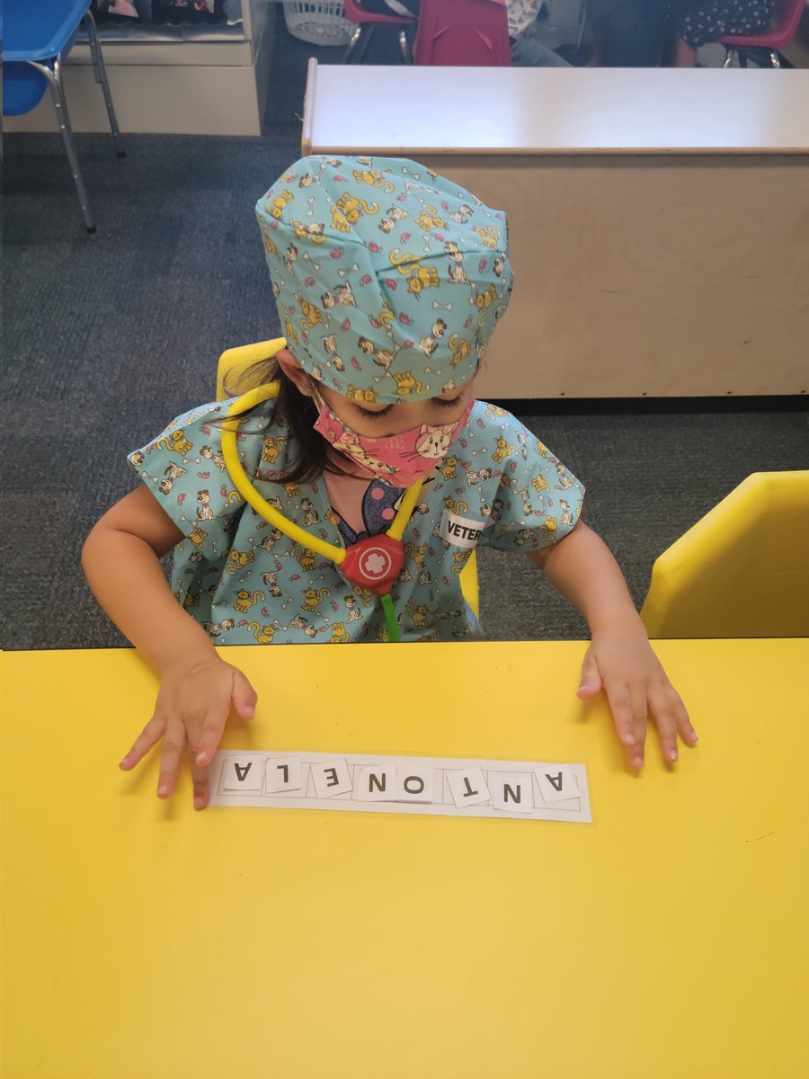 ChristineOTES's tweet photo. Working hard matching the letters of our name in Ms. Cathy's class. https://t.co/0JD3PFaaJa