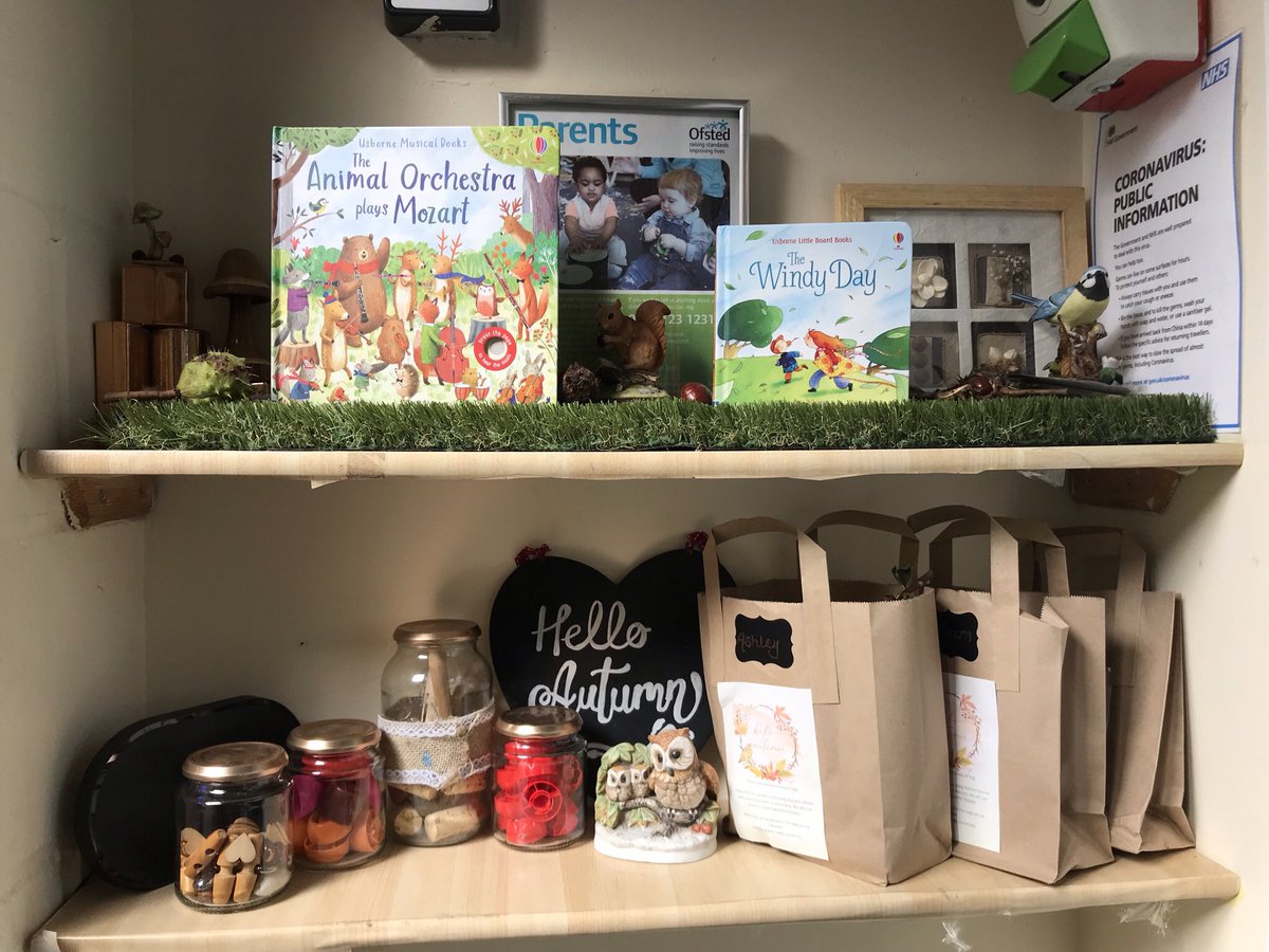 More nursery refresh and update images from this week. #BehindTheScenes #TinyToesHertford #Hertford #CuriosityApproach #AutumnDisplay