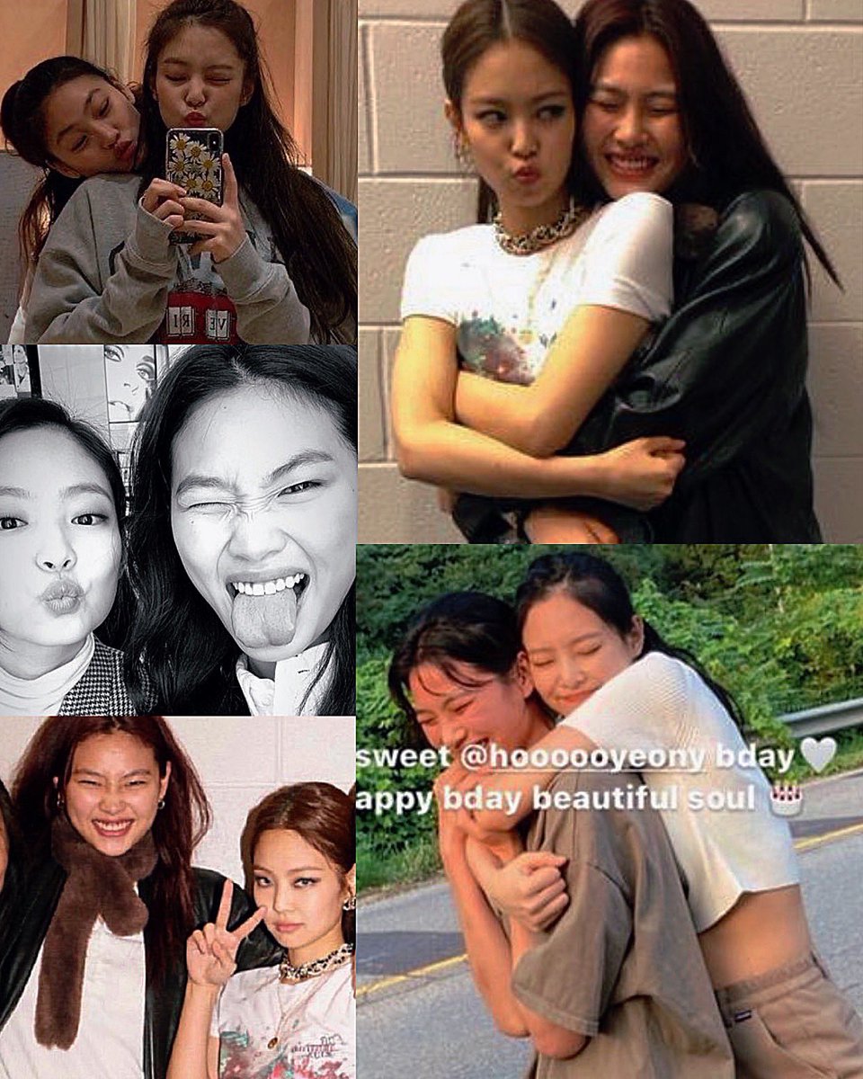 jennie and hoyeon, two pretty and hot best friends