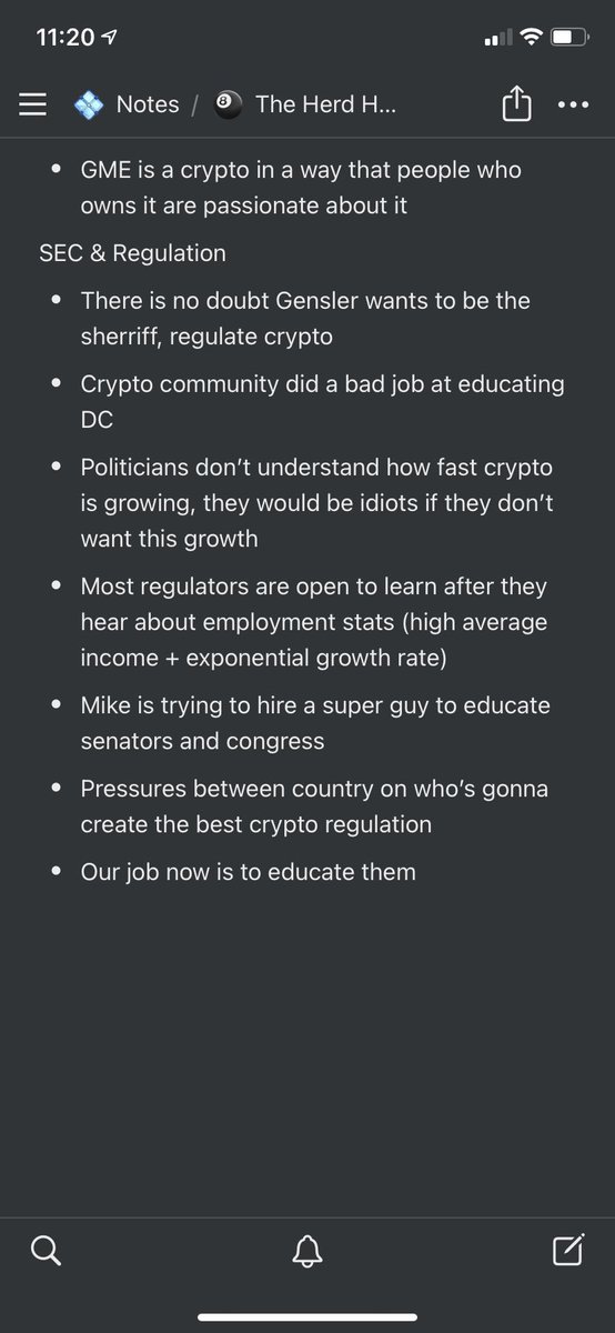 0xbabble's tweet image. 👉🏻 Intern notes from today’s talk with @novogratz @mikebelshe 
moderated by @readDanwrite #Mainnet2021