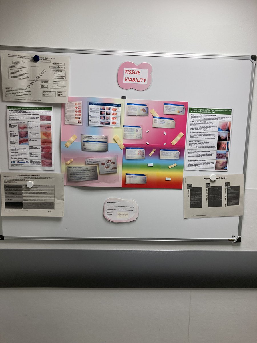 alimckp's tweet photo. Great to see lovely educational and informative notice boards. The hard working teams of Neuro science ward 204/205 and Orthopaedic 212/3. #teamwork #teamsurgical #teamneuro #teamortho #makingadifference @NHSGrampian @Cmcnab3Claire @HoeflakenSilvia https://t.co/GMR9FWgBya