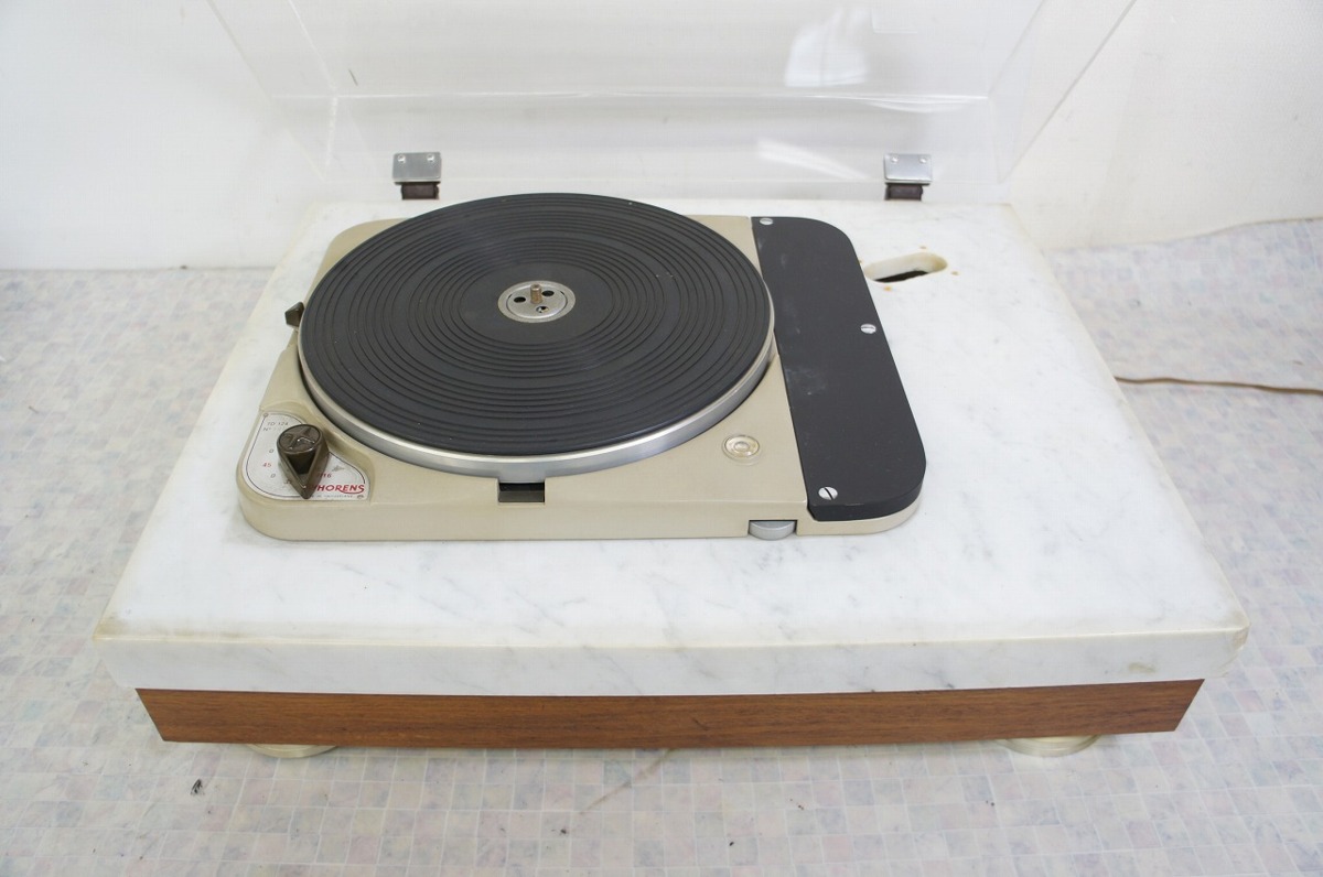 high_sound's tweet photo. Thorens TD124の買取ご依頼、誠にありがとうございました‼️今も尚、高い人気を誇るThorensの名機。初期シリアル、サブプラッタが鋳物仕様のTD124MK1本体と大理石キャビネットもあわせてご売却頂きました‼️Thorensのオーディオ機器買取なら当店にお任せください‼️#オーディオ #音楽 #レコード #アナログ https://t.co/rWzpijf1kG