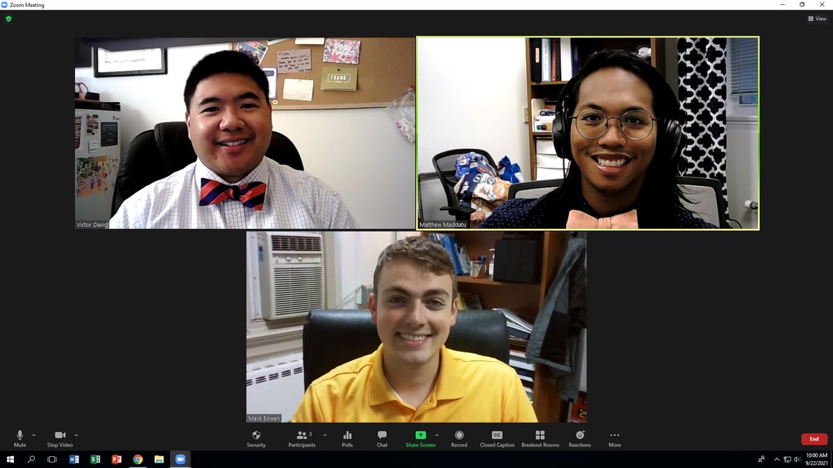 A new episode of CD-Pod is out today! Link in our bio. We talk about the Fall Equinox, the Emmys, and a few other topics. We also have Ms. Willie on as a guest! Happy listening! #podcast #highereducation #residencelife #thisiscatholicu