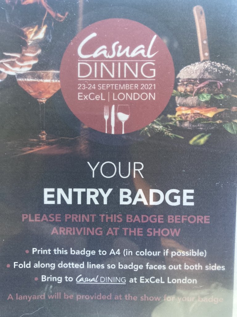 Essential_Mark's tweet photo. Looking forward to @CasDiningShow and of course catching up with #teamessential on stand D38 tomorrow @essentialcuisin It’s been a while… https://t.co/vjpFKkSwLl