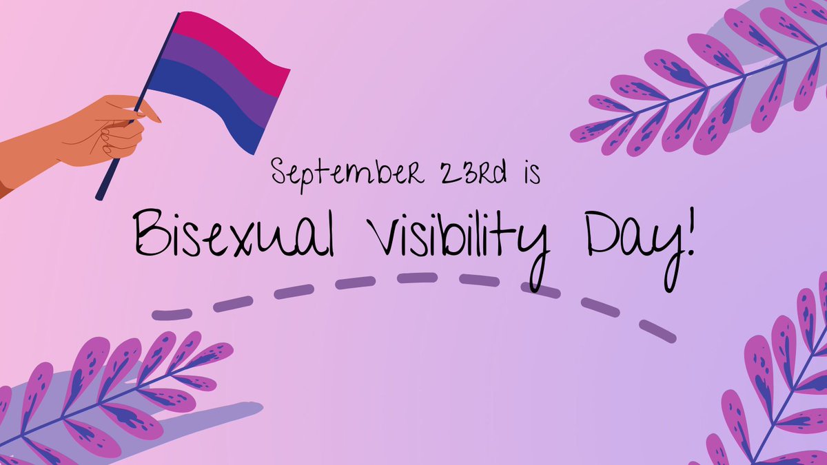 Happy Bi Visibility Day! Its time to erase #bisexualerasure 🏳️‍🌈

Check out this page on the #BisexualResourceCenter's website to learn more about issues surrounding bi erasure and biphobia: tohttps://biresource.org/category/biphobia-bi-erasure/ 

#Bivisibilityday2021