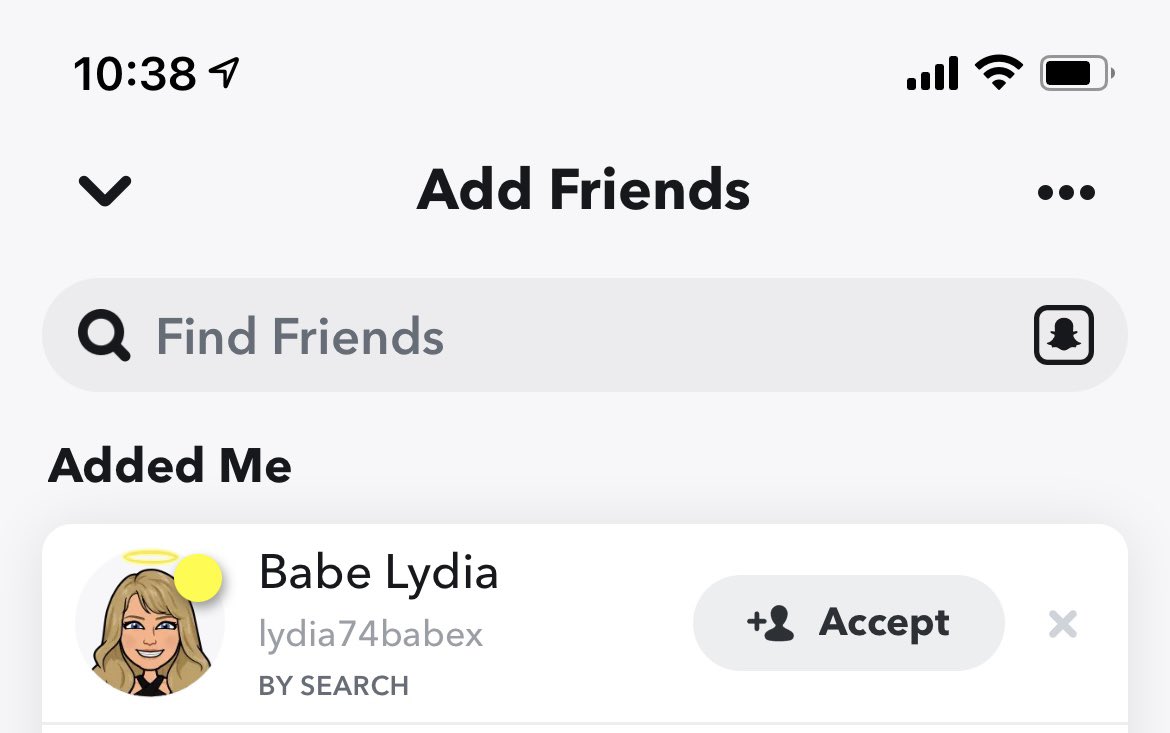 I got a request from this person just like i had saw on tik tok and twitter, be safe guys:(