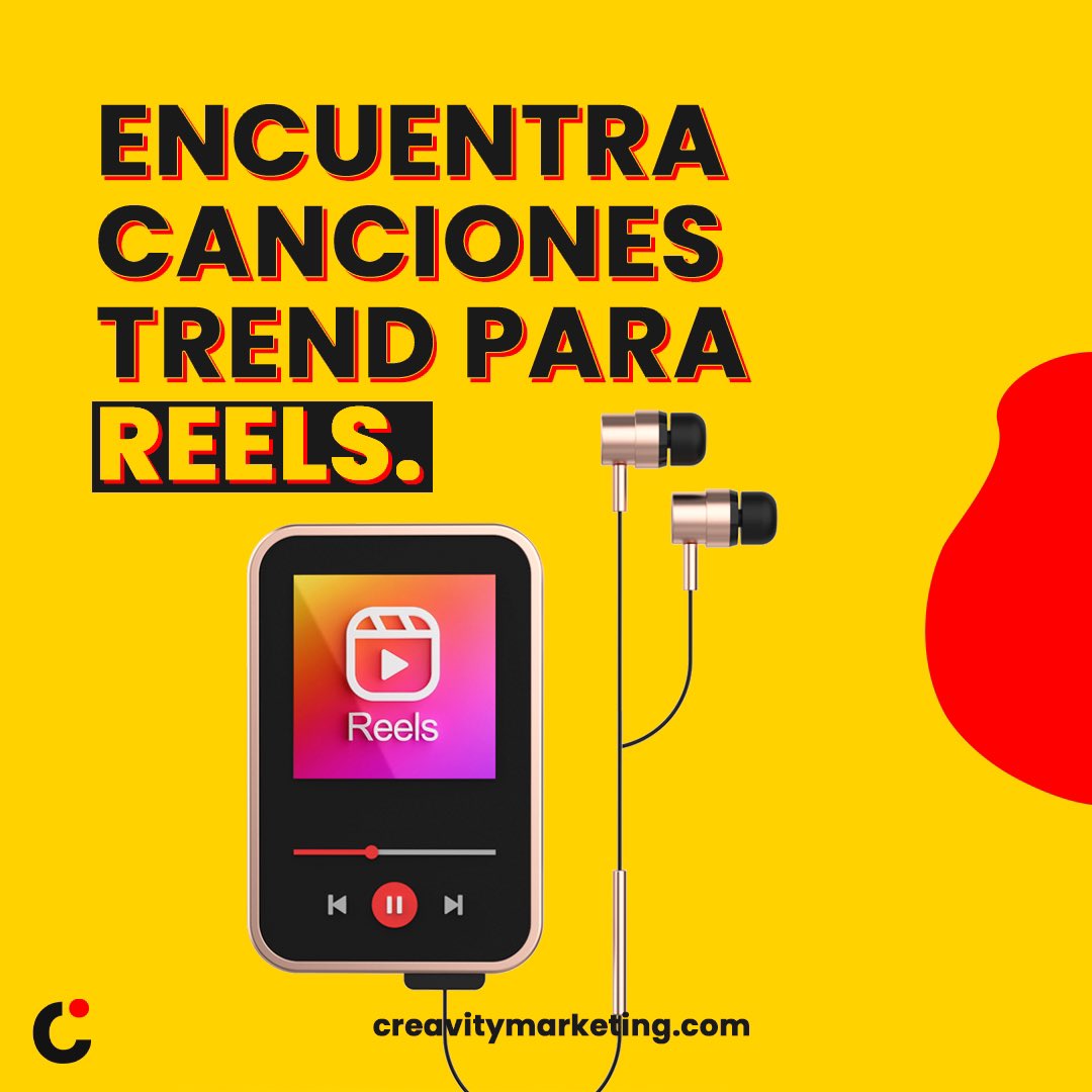 CreavityMKT's tweet photo. 👀CANCIONES TRENDY PARA REELS👀⁣
⁣
🔎¿Cómo puedes encontrar esta música trendy para tus reels? ⁣
Te  enseñamos 3 opciones:⁣
⁣
1️⃣En la biblioteca de Reels, pulsa en "ver más".⁣
2️⃣Busca TOK Boards en Google.⁣
3️⃣En Spotify busca la lista Reels Trend.⁣ https://t.co/GPOLBiaGhh