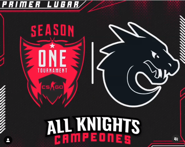 ¡🇨🇱@allknights_la son los campeones de la Season One!

El equipo le gano a 🇨🇱<a href="/taizgaming_cl/">Taiz Gaming</a> 2-0 en la gran final y se llevo $100.000 pesos chilenos como premio.

Felicidades <a href="/Benja1g/">Benjamin</a> @1segeR <a href="/DOPWEEK/">Nicolás Núñez</a> <a href="/HUASOPEEK/">HUASOPEEK</a> <a href="/sebapavezz/">Seba</a> <a href="/freaakkz/">frkz</a> 👏👏