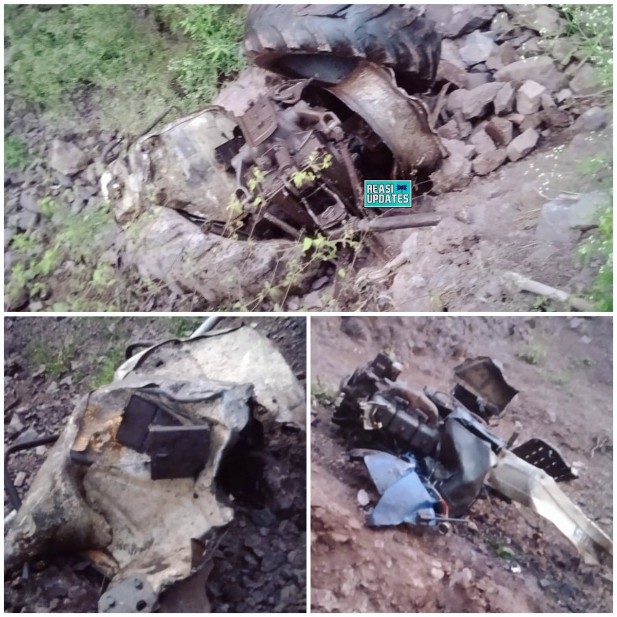 reasi_updates's tweet photo. Tractor rolled down into a deep gorge, driver injured
https://t.co/zzNmwNk8tX
#ReasiUpdates #Judda #Arnas https://t.co/YRUKwbQs0t