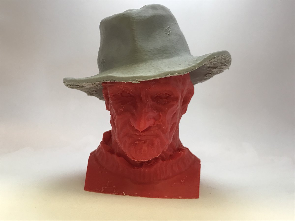 PaburoVIII's tweet photo. Just for Fun #FreddyKrueger #bust ready for #3dprint 

made with #pixologic #zbrush #render #keyshot 

get the #3dmodel at @Cults3D  https://t.co/Buqy1PKPOZ

#3d #3dart #3dartist #horror #halloween #movie #character #freelancer #artistforhire #80s #monster #creatur #fanart https://t.co/V7XOwvOhJY