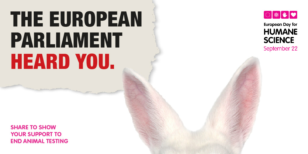 CrueltyFreeEU's tweet image. We need 1 million signatures to #EndAnimalTesting in the EU. YOU can help us reach our goal by liking, retweeting and tagging you friends who are EU citizens’ and urging them to sign the European Citizens’ Initiative this #EuropeanDayForHumaneScience ➡️ bit.ly/2Wu4p5F