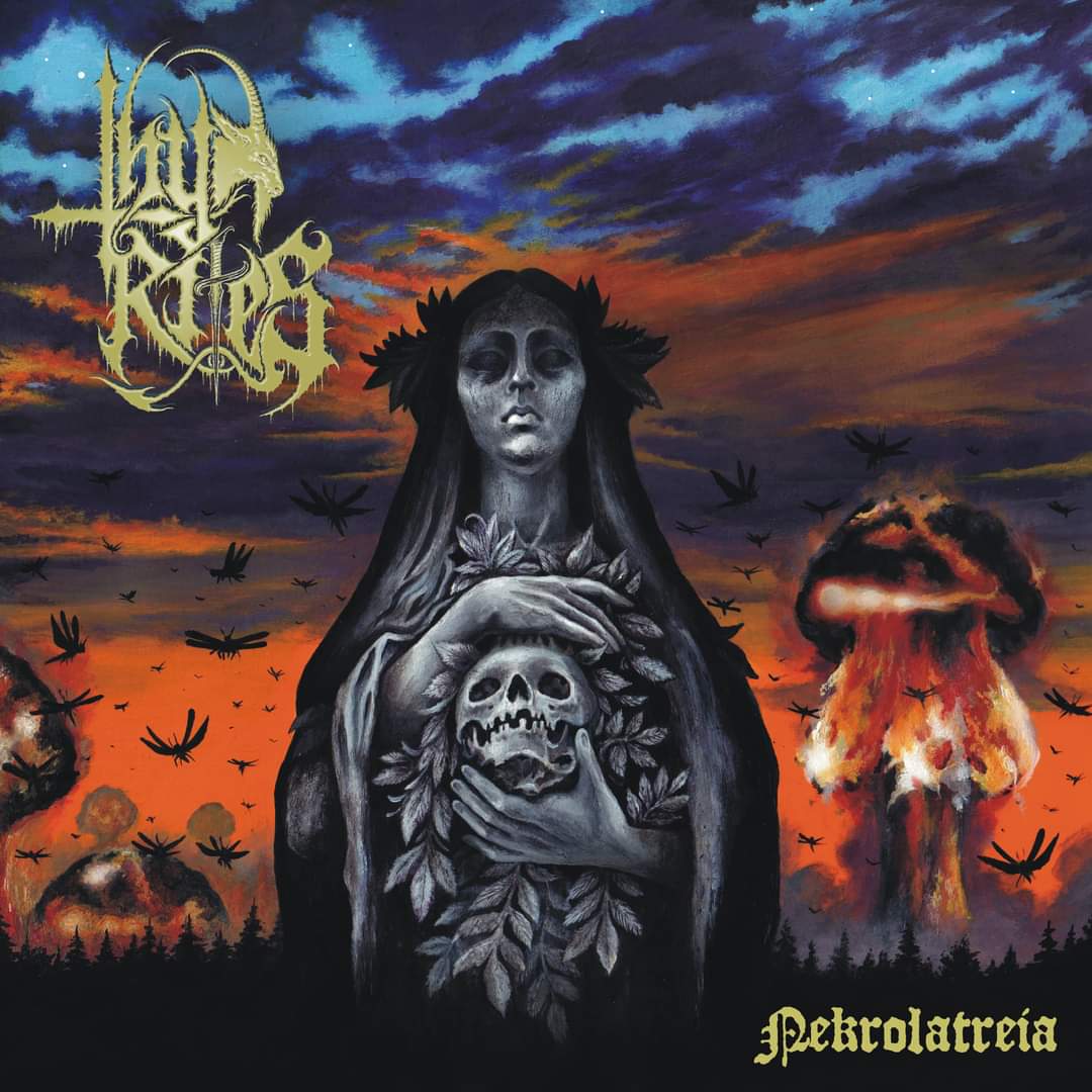 🔥🔥OUT NOW🔥🔥
THY RITES " Nekroletria" CD.
 Now ready Available at Vrykoblast webstore.
Thy Rites latest  4th Album, the Brazilian Hordes torment us with their Krushing Headbanging Blacken  Thrash Metal  South American Style.
Vrykoblastproduction.bigcartel.com
youtu.be/IhTEGzHjgVg