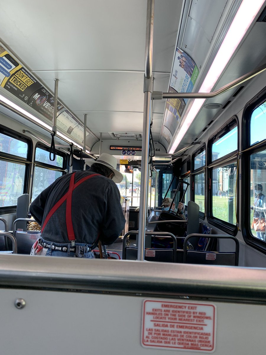 For those who say “no one rides the bus” I challenge you to get outside your bubble. Everyone deserves the ability to travel around their city and this morning is evidence that there are folks in this city who depend on transit. #WorldCarFreeDay