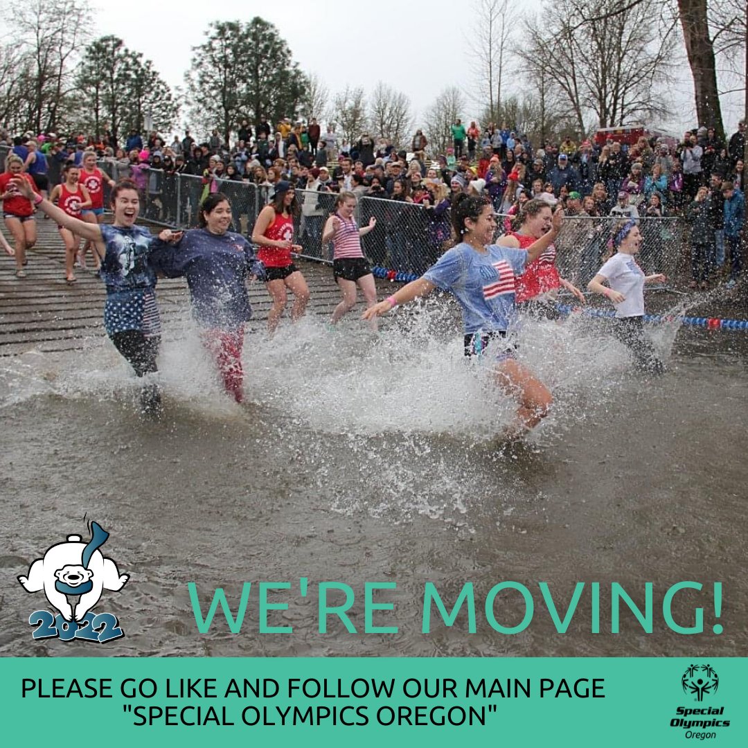 We're moving over to our main page <a href="/SOORstate/">Special Olympics OR</a>!

Please head over and follow that page to stay up to date on all things Special Olympics of Oregon and all things Polar Plunge!