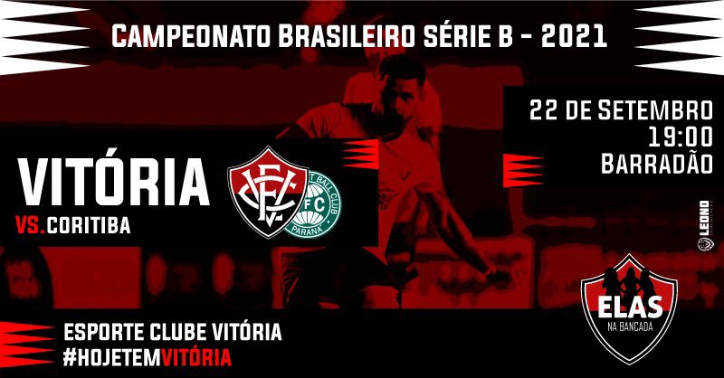 Elasnabancada2's tweet photo. LEÃO EM CAMPO!

-

O rubro-negro enfrenta o líder da competição na noite desta quarta-feira (22), no Barradão.
A partida será às 19h e terá transmissão na Sportv (fora do estado) e Premiere. 

#ElasnaBancada #ENB #SRN #SMV #ECV #ECVitoria https://t.co/ZrWRXn92Ld