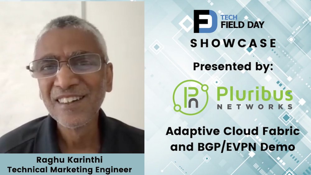 TechstrongIT's tweet image. Learn how @PluribusNet supports the building and automation of fabric networks using BGP EVPN in this demo from the @TechFieldDay Showcase! @SDN_GIRL @PJWelcher @OrhanErgunCCDE @NetWorkingNerd #PluribusNetworks #DataCenterNetworking #SDN #Sponsored tfd.bz/3hRJoJw