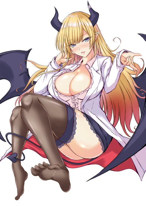 <進捗>ちょこ先生の胸をどうすればいい感じに塗れるか、神絵師の塗を参考にした 良い感じになってるかな? 