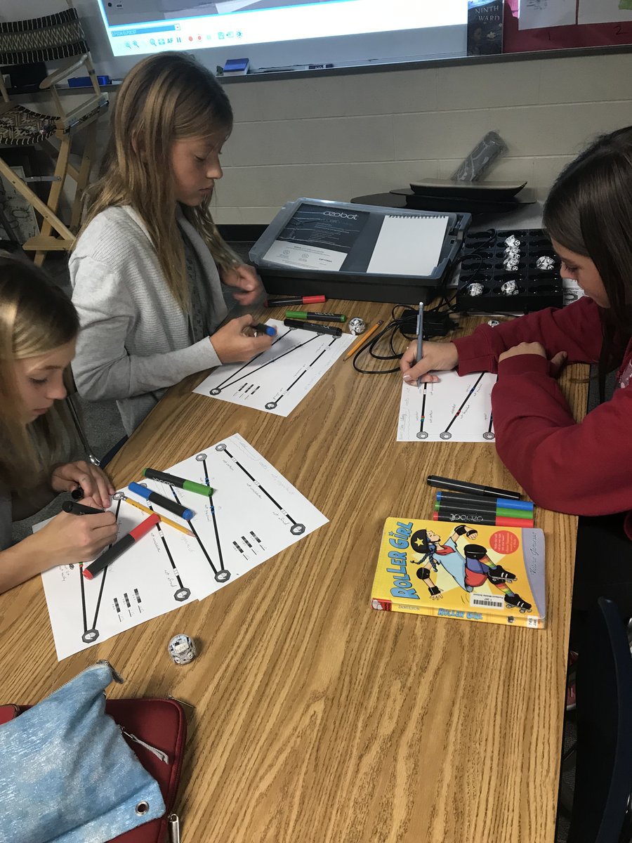 Awesome to see 6th Graders coding prefixes in their REWARDS class! #PPSRaiderPRIDE