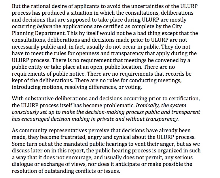 The FARCE of the so-called "public process" i.e.  the ULURP which has been the REBNY rezoning tool that has screwed NYers &amp; seized neighborhoods! 
Professor Tom Angotti writes:
hunter.cuny.edu/ccpd/repositor…