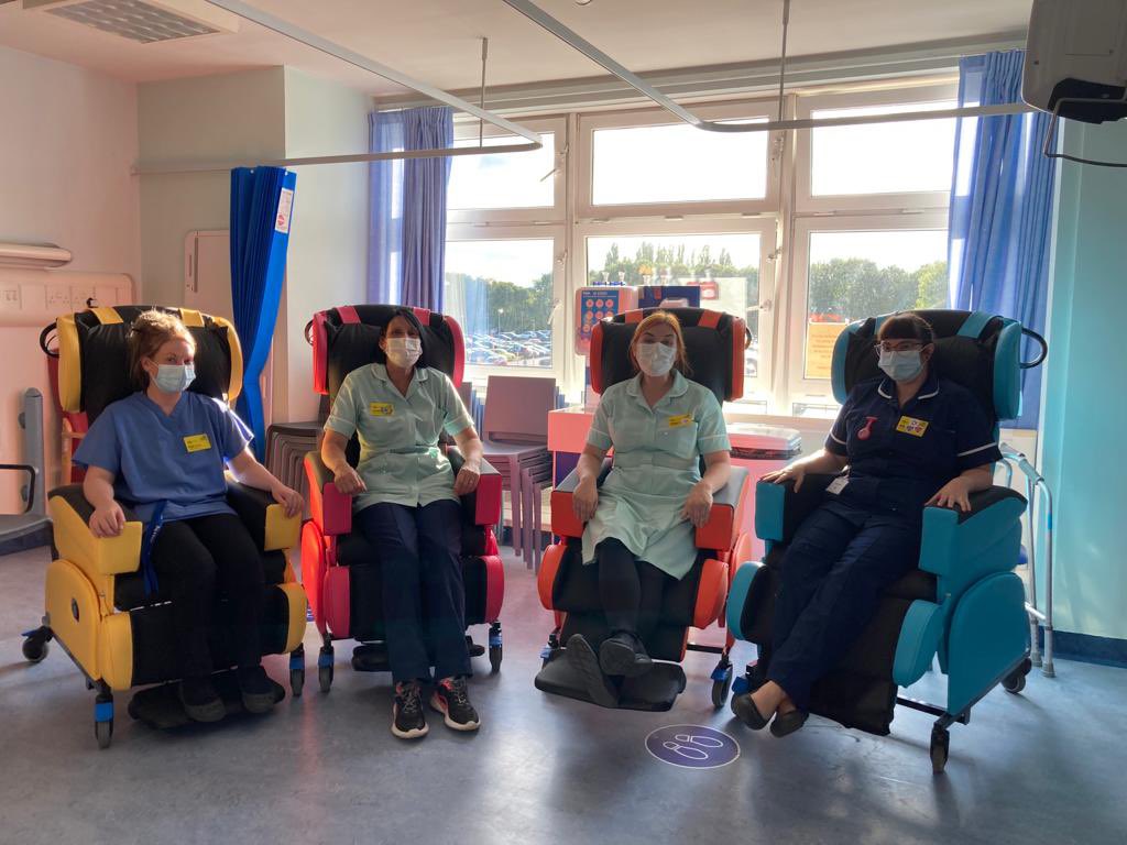 AcuteFrailtyCRH's tweet photo. So excited to see these arrive!! Ensuring our patients in are ambulatory area are comfortable during their stay with us. Of course they needed to be tested 🤣 #frailtyassessment #excitingtimes #futuresfrailty https://t.co/AL8TbBmakK