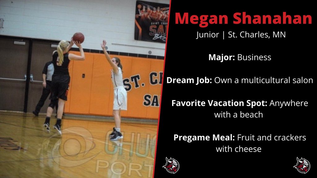 Say hello to one of our new players, junior transfer Megan Shanahan 🏀