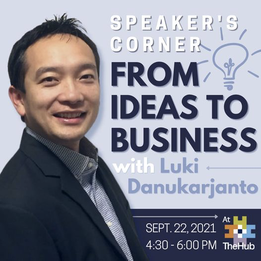 UTSCTheHub's tweet photo. Want to be your own boss? Then bring your ideas to life now! 
Join us today at 4:30 pm and Author: Luki Danukarjanto!
https://t.co/0mjS5jPYGI
https://t.co/fNOlSa4XNF
@lukidanu #ideation #Entrepreneurship #Business
@UTSCAlumni @UTSC_PolSci @UTSCresearch @utscarts @utscACMSA https://t.co/upQ6npbSkT