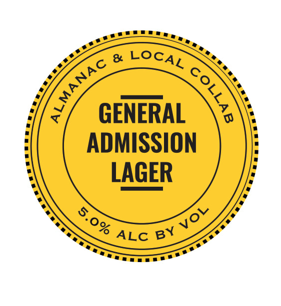Check out this collaboration from @AlmanacBeer and @HarmonicBrewing: General Admission Lager (5.0% ABV). Easy-drinking, refreshing & bright w/ a soft citrus nose. Dry-hopped with Centennial, & #craftmalt from you know who 😉 admiralmaltings.com #AdmiralMaltings #AskForAdmiral