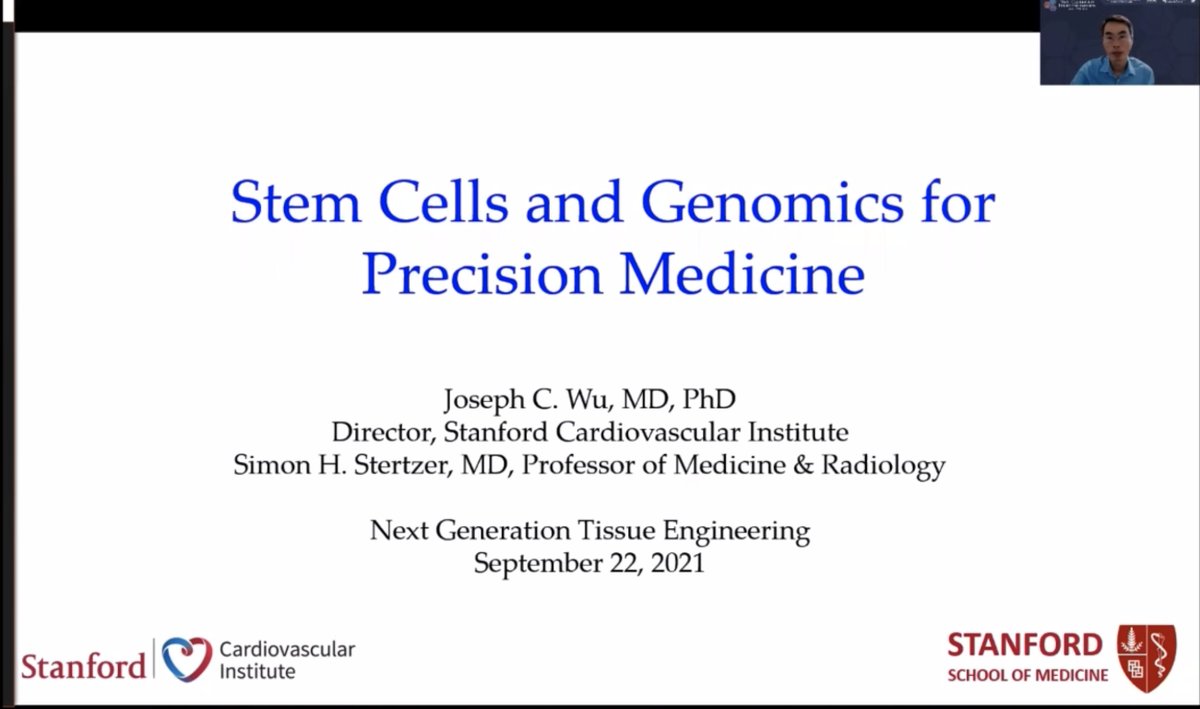 GVNlab's tweet photo. Session 1 concludes with fantastic talks from @celestemnelson & @Joseph_C_Wu @StanfordCVI, as well as a vibrant Q&A period with our speakers!
Join us for Session 2 this afternoon at the #NextGenTissueEng Symposium! @ColumbiaBME @TuftsEngineer https://t.co/E6kuGd4eQM