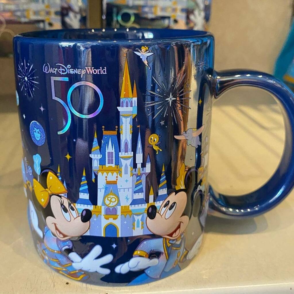 DLifestylers's tweet photo. Repost from @themagicshopper - 50th Celebration Mug! Message @themagicshopper to order! #disneymug #disneymugs #mugsofdisney #disneyworld50 #disneyworld #disneymerch https://t.co/Xb73U5t4NG https://t.co/JeMrL0QNvz
