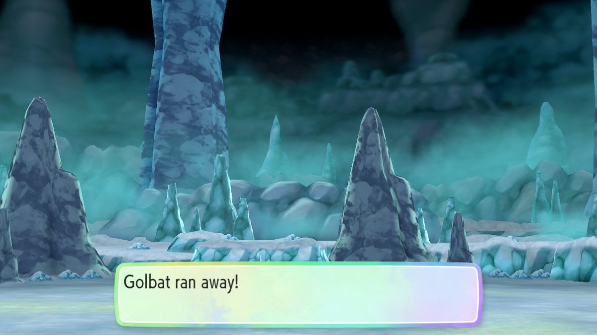 Dino_Deino's tweet image. Got another Shiny Golbat but he  ran away during the fight!! First ever fail but ut was a repeat so all good #LetsGoWeek2021 #shinypokemon