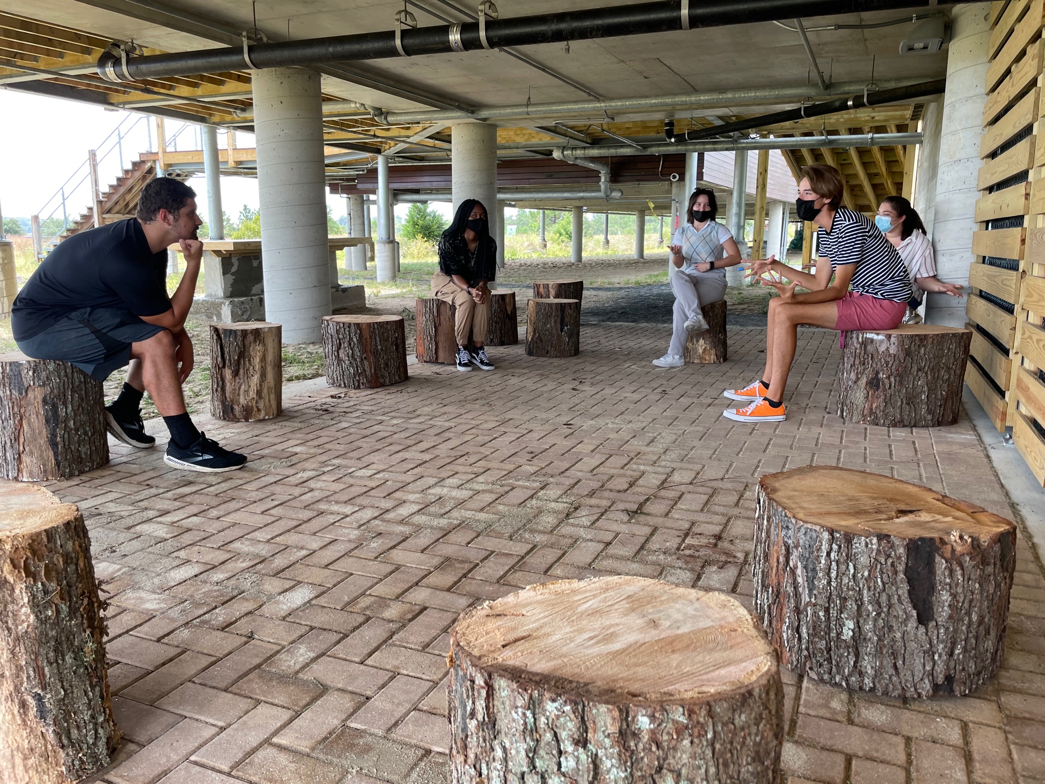 VBCPS Environmental Studies Program on Twitter "We got some cool logs from a tree that fell