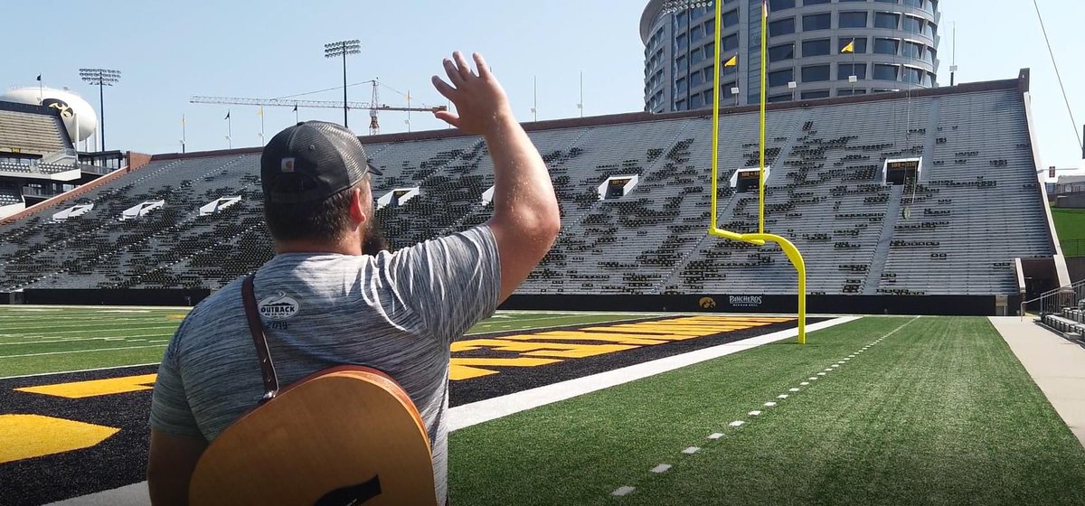 BeauBowmanKCCI's tweet photo. Former Hawkeye football player turned country music singer! Tune in tonight at 6:30 for our story on Dalles Jacobus who is chasing his dream: making it big in Nashville!

It's all part of KCCI's This is Iowa Special-- four stories, four incredible Iowans.

Tonight @ 6:30. https://t.co/fL7Y4enPeI