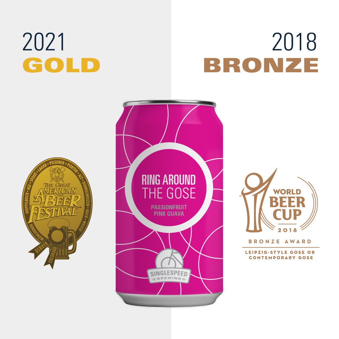 SingleSpeedBeer's tweet photo. All it does is win.
 
Reigning Double Medalists don't fall from the sky.
They are created by talented individuals that together form a team.
We are incredibly proud of the crew that brings this liquid to the masses. 
 
#ShiftIntoSour #FindYourSpeed https://t.co/AKq57YaFji