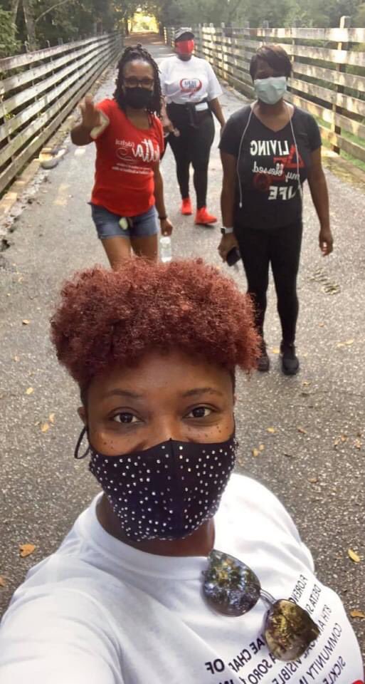FAC_DST's tweet photo. This year’s Sickle Cell Walk was a huge success as sorors, friends, &amp; family members gathered for a notable cause. Funds raised will support sickle cell research &amp; treatment. A special thanks to all who supported this effort. #facdst  #fourgivinghearts #jamesrclarksicklecell https://t.co/I7527X9E67