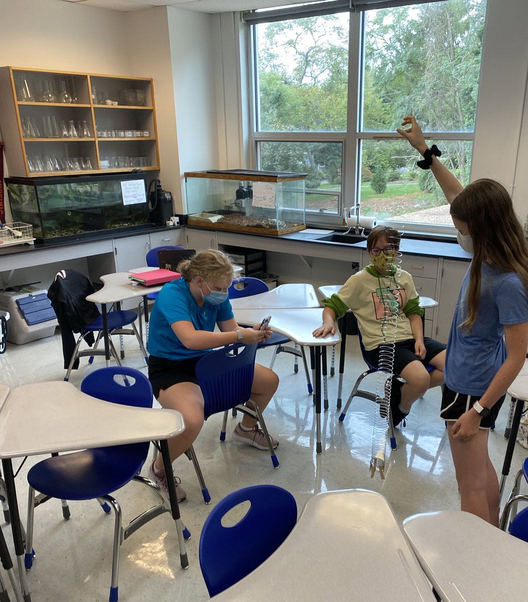 Two great days of Slinky experiments as an introduction to the scientific process! Ss designed their own experiment to test our driving question. They used slow motion to analyze their trials.
<a href="/JWMSGoCougars/">J-WMS</a>