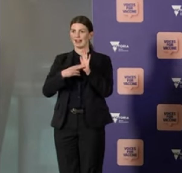SharnelleVella's tweet image. Morning fact! It’s International sign language day and the theme is ‘We Sign For Human Rights’ highlighting how we can work together to promote the right to use sign languages in all areas of life. As for our Vic team - thanks for hanging in there during our marathon pressers! ♥️
