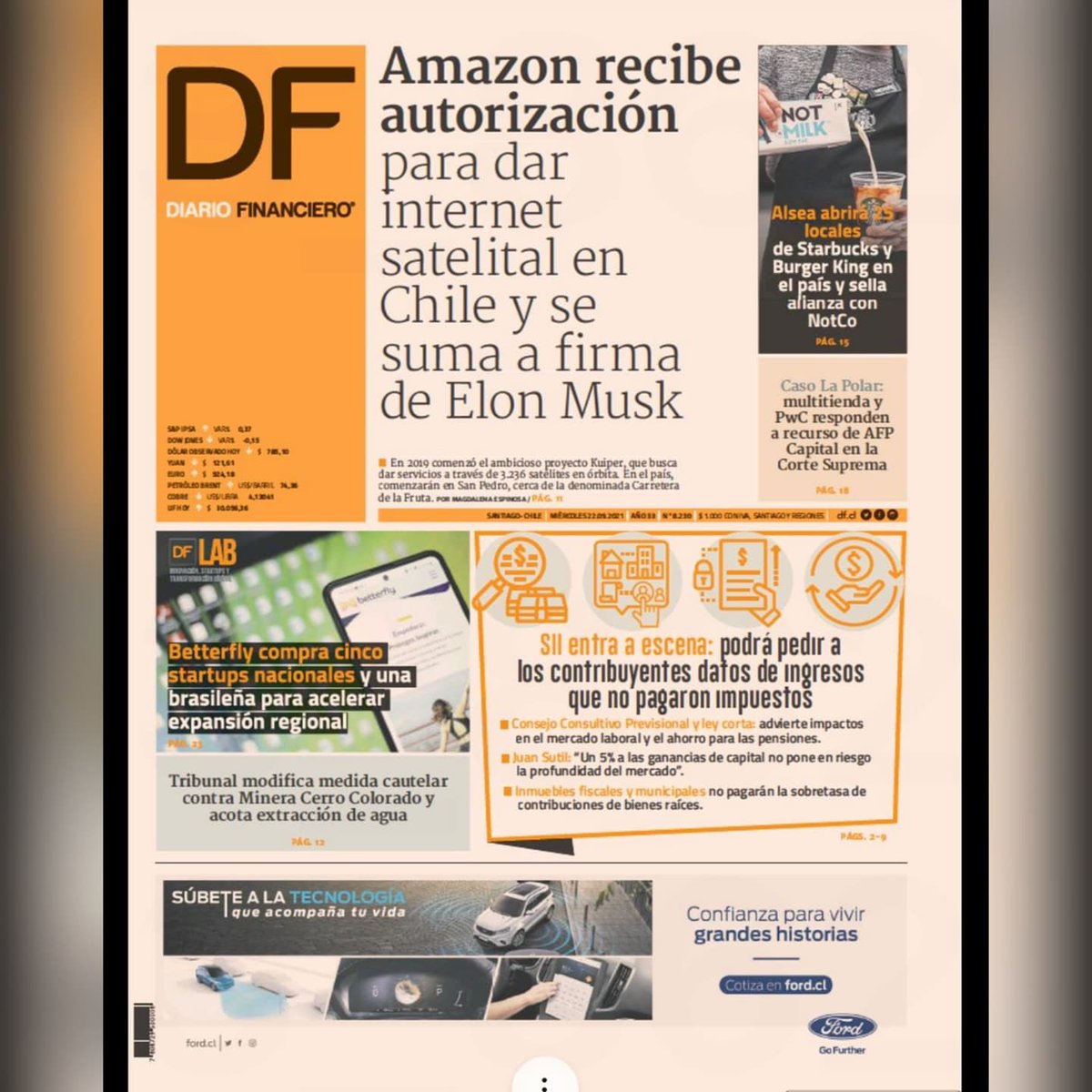 Moreno_Fco's tweet photo. 📡Buenas noticias para la #InclusiónDigital‼️ Amazon desarrollará Internet satelital en nuestro país 🇨🇱, sumándose al proyecto de Starlink 🛰️ https://t.co/QaEcu1w7ee