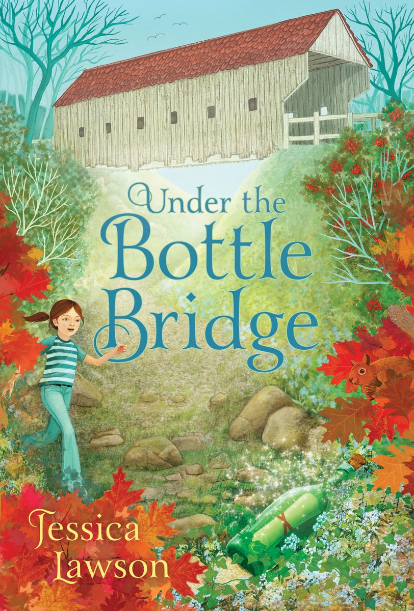 #GiveawayTime Autumn is my very favorite season, and UNDER THE BOTTLE BRIDGE is the most Autumn-y book that I've written so far (check out <a href="/soniak/">Sonia Kretschmar</a>'s amazing cover!!). Anybody want a hardcover? RT by 9/28 to enter 🍂🍁