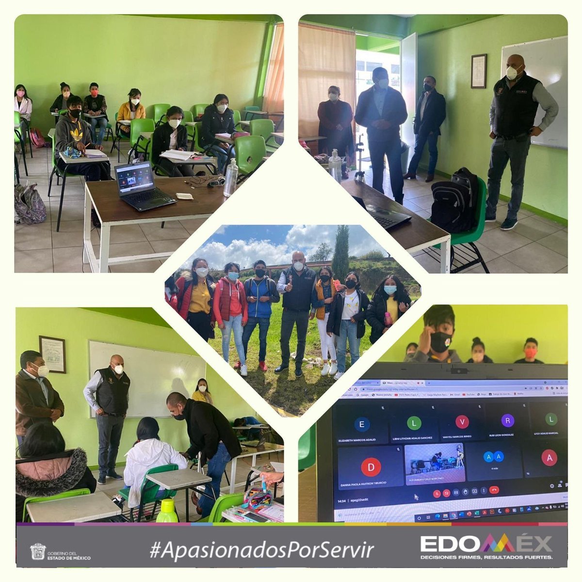dbg_epoem's tweet photo. La cercanía de nuestras autoridades es sinónimo de #LiderazgoDeCalidad. En la visita de trabajo, del Dr. @NoeOrtegaCamac1 Director de Bachillerato General a la #EPOEM191 de #SanBartoloMorelos, se constata el trabajo de la comunidad escolar adoptando el #RegresoHíbrido. https://t.co/PCq6BRYnp2