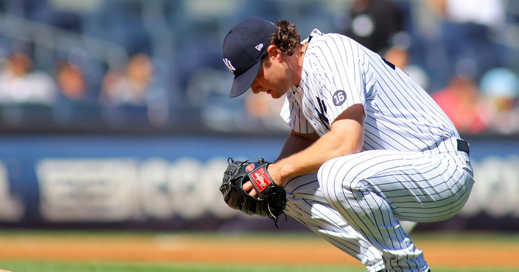 Yankees and Gerrit Cole Get Roughed Up by Cleveland https://t.co/dFPNOgv2T2 https://t.co/VUpgxrsWBY