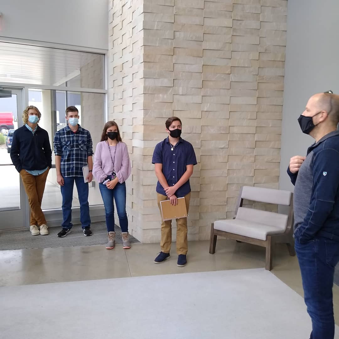 FHNKrieg's tweet photo. Great site visit for our #FHNSTEM and #ProjectNEXT students at Joseph Jeup furniture! Special thanks to Kevin Kuske, @FHPSlearning and @FHNPrincipal for supporting this type of experience. @FHPSnews @SNNKent @dailystem https://t.co/LU4PGp7wJD