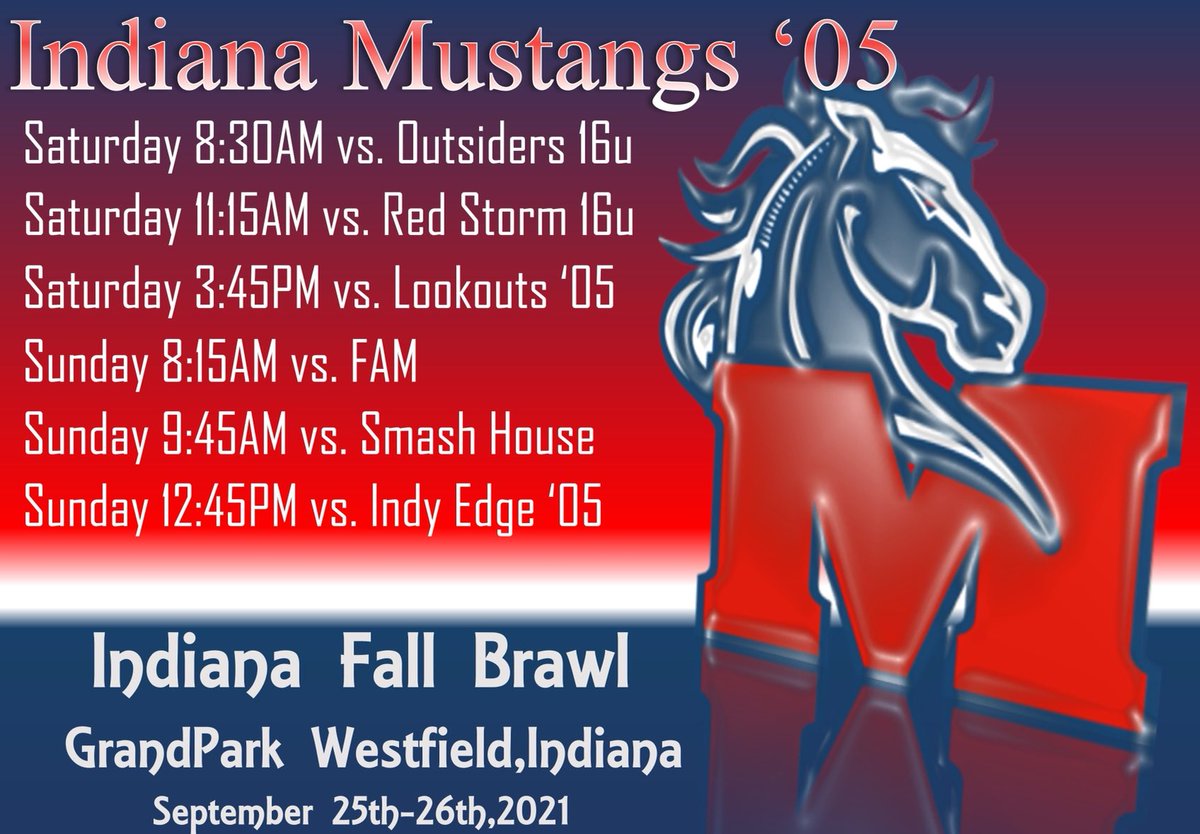 This weekend’s schedule - looking forward to seeing these players back in action after a weekend off.