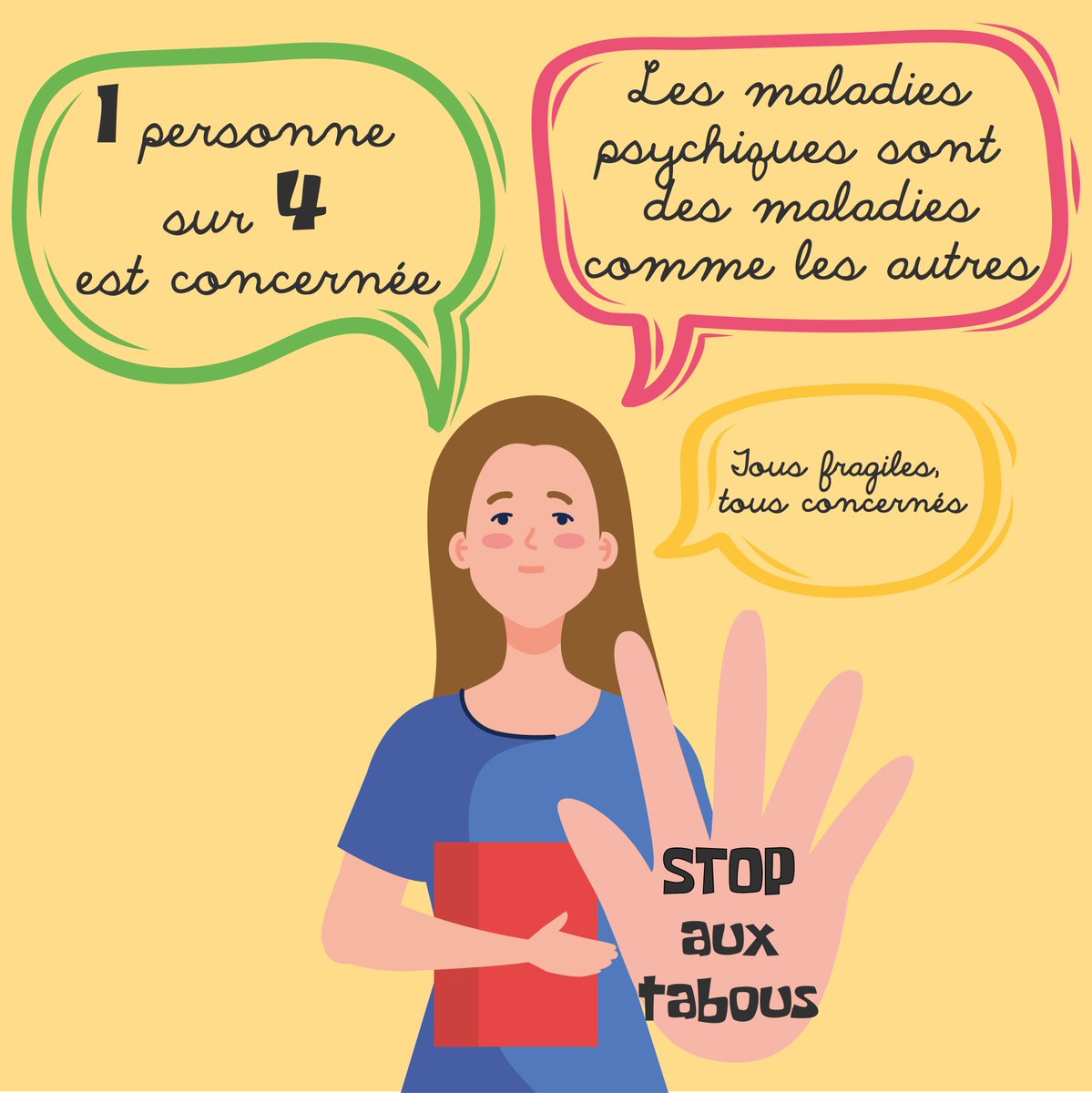 Psychodon (@le_psychodon) on Twitter photo 💥 « Tous fragiles, tous concernés » 💥
Prenez-soin de votre santé mentale ❤️
<a href="/LesIndesRadios/">Les Indés Radios</a>
<a href="/ululeFR/">Ulule FR</a>
<a href="/Psychologies_/">Psychologies</a>
@ClearChannelFr
<a href="/C8TV/">C8</a>
<a href="/Handicap_fr/">Handicap.fr</a>
<a href="/dmeillerand/">Didier Meillerand</a> 💥 « Tous fragiles, tous concernés » 💥
Prenez-soin de votre santé mentale ❤️
<a href="/LesIndesRadios/">Les Indés Radios</a>
<a href="/ululeFR/">Ulule FR</a>
<a href="/Psychologies_/">Psychologies</a>
@ClearChannelFr
<a href="/C8TV/">C8</a>
<a href="/Handicap_fr/">Handicap.fr</a>
<a href="/dmeillerand/">Didier Meillerand</a>