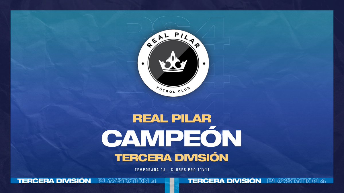 #IESATercera - PS4

🏆 @hachaytizafc 
🏆 @VSC_eSPORTS  
🏆 <a href="/AlaskaFC_/">Alaska FC</a>  
🏆 <a href="/pilar_esports/">Real Pilar</a>